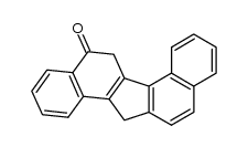 3,4-Dihydro-3-oxo-1,2:5,6-dibenzofluoren结构式