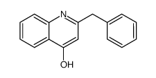 2-benzyl-quinolin-4-ol structure