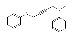 N,N'-dimethyl-N,N'-diphenylbut-2-yne-1,4-diamine Structure