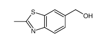 (2-甲基苯并[d]噻唑-6-基)甲醇结构式