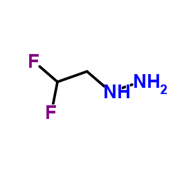 (2,2-Difluoroethyl)hydrazine结构式