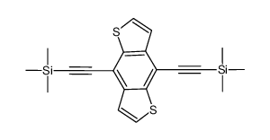 4,8-bis(triisopropylsilylethynyl)benzo[1,2-b:4,5-b']dithiophene结构式