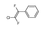 (Z)-1-chloro-1,2-difluoro-2-phenylethene Structure