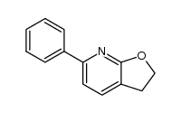 6-phenyl-2,3-dihydrofuro[2,3-b]pyridine结构式
