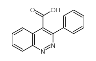 3-苯基噌啉-4-羧酸结构式