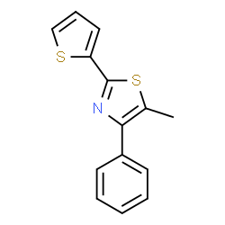 5-甲基-4-苯基-2-(2-噻吩基)噻唑图片