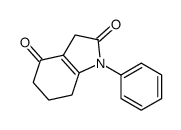 1-phenyl-3,5,6,7-tetrahydroindole-2,4-dione结构式