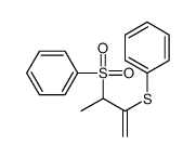 3-(benzenesulfonyl)but-1-en-2-ylsulfanylbenzene Structure