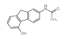 Acetamide,N-(5-hydroxy-9H-fluoren-2-yl)- structure