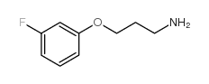 3-(3-Fluorophenoxy)propylamine Structure