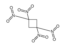 1,1,3,3-tetranitrocyclobutane Structure