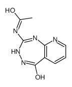 N-(5-oxo-3,4-dihydropyrido[2,3-e][1,2,4]triazepin-2-yl)acetamide结构式