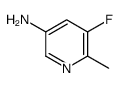 5-fluoro-6-methylpyridin-3-amine Structure