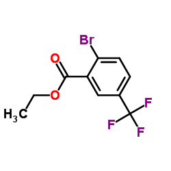 Ethyl 2-bromo-5-(trifluoromethyl)benzoate Structure