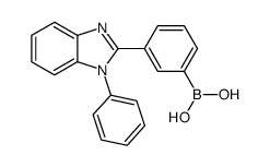 3-(1-phenyl-1H-benzo[d]iMidazol-2-yl)phenylboronic acid picture