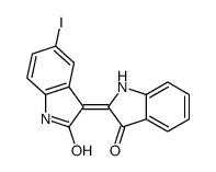 5'-iodoindirubin structure