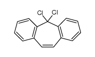 5,5-dichloro-5H-dibenzo[a,d]cycloheptene Structure