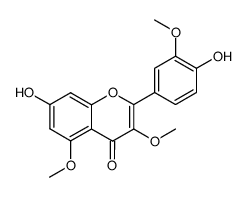 Quercetin 3,5,3'-trimethyl ether图片