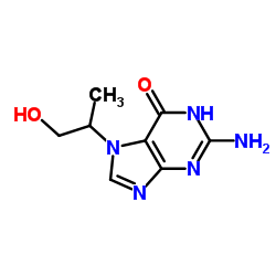 7-(1-Methyl-2-hydroxyethyl)guanine Structure