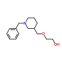 2-[(1-Benzyl-3-piperidinyl)methoxy]ethanol结构式