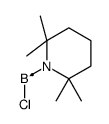 chloro-(2,2,6,6-tetramethylpiperidin-1-yl)boron结构式