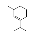 3-methyl-1-propan-2-ylcyclohexene结构式