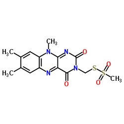 N3-甲硫磺酰基甲基鲁米黄素结构式