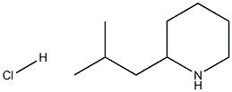2-(2-甲基丙基)哌啶盐酸结构式