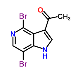 1-(4,7-Dibromo-1H-pyrrolo[3,2-c]pyridin-3-yl)ethanone图片