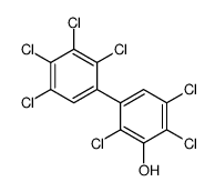 2,3,6-trichloro-5-(2,3,4,5-tetrachlorophenyl)phenol结构式