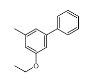 1,1-Biphenyl,3-ethoxy-5-methyl-(9CI) Structure