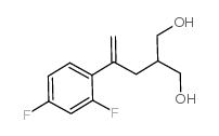 2-[2-(2,4-difluorophenyl)-2-propen-1-yl]-1,3-propanediol structure