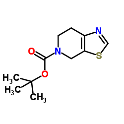 叔丁基 6,7-二氢噻唑并[5,4-C]吡啶-5(4H)-甲酸酯图片