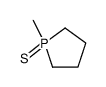 1-methyl-1-sulfanylidene-1λ5-phospholane结构式