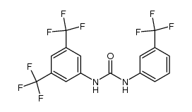 1-(3,5-bis(trifluoromethyl)phenyl)-3-(3-(trifluoromethyl)phenyl)urea Structure