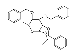 Ethyl 2,3,4-Tri-O-benzyl-1-thio-alpha,beta-L-fucopyranoside structure