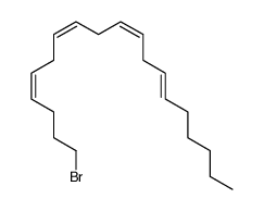 (4Z,7Z,10Z,13E)-1-bromononadeca-4,7,10,13-tetraene结构式