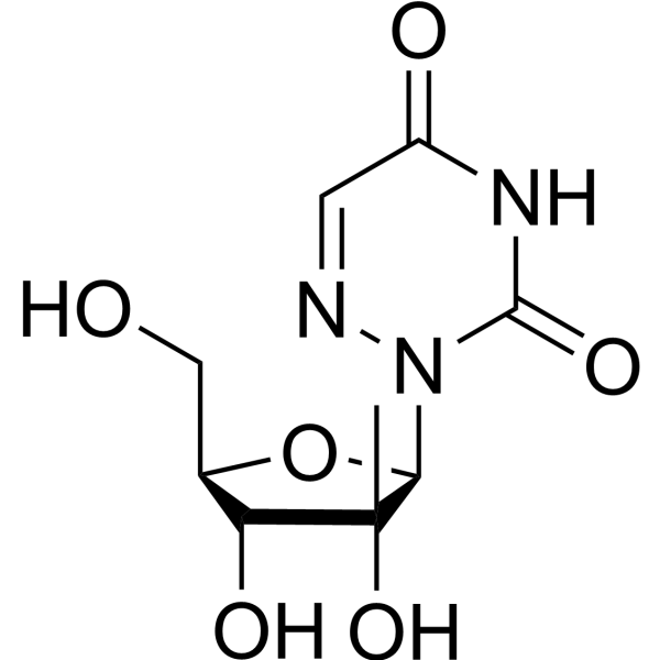 2’-β-C-Methyl-6-azauridine Structure