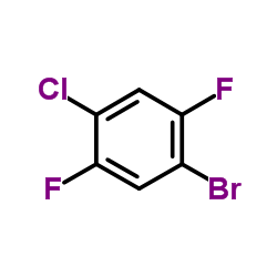 1-Bromo-4-chloro-2,5-difluorobenzene structure