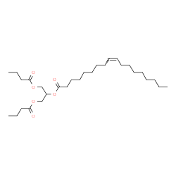 1,3-Dibutyryl-2-Oleoyl Glycerol structure