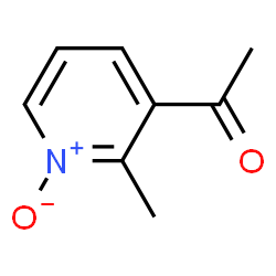 Ethanone, 1-(2-methyl-1-oxido-3-pyridinyl)- (9CI) Structure
