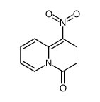 1-Nitro-4H-quinolizin-4-one Structure