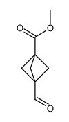 methyl 3-formylbicyclo[1.1.1]pentane-1-carboxylate结构式