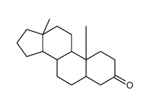 5B-Androstan-3-one结构式