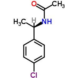 N-[(1R)-1-(4-Chlorophenyl)ethyl]acetamide Structure