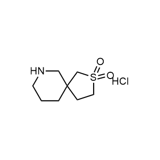 2-Thia-7-azaspiro[4.5]Decane 2,2-dioxide hydrochloride Structure