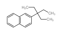 2-(3-ethylpentan-3-yl)naphthalene结构式