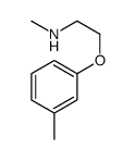 methyl[2-(3-methylphenoxy)ethyl]amine structure