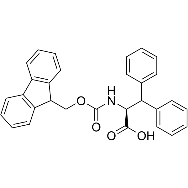 Fmoc-L-3,3-Diphenylalanine Structure