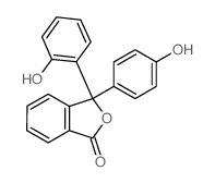 Isophenolphthalein结构式